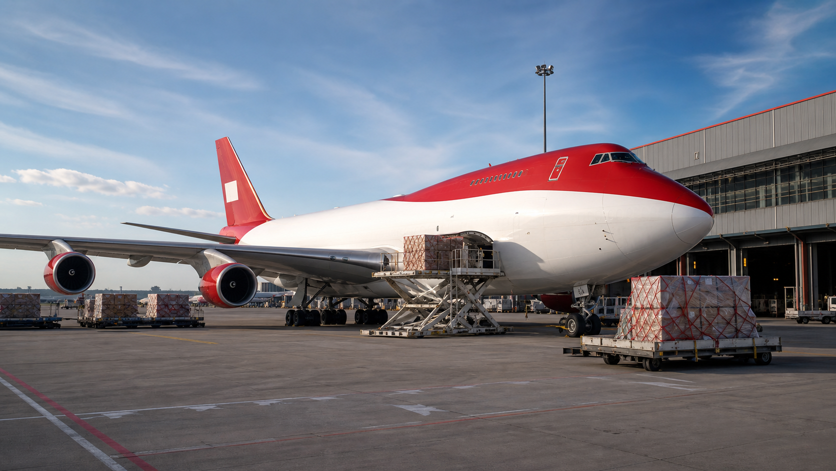 Вантажний літак для доставки Aramex